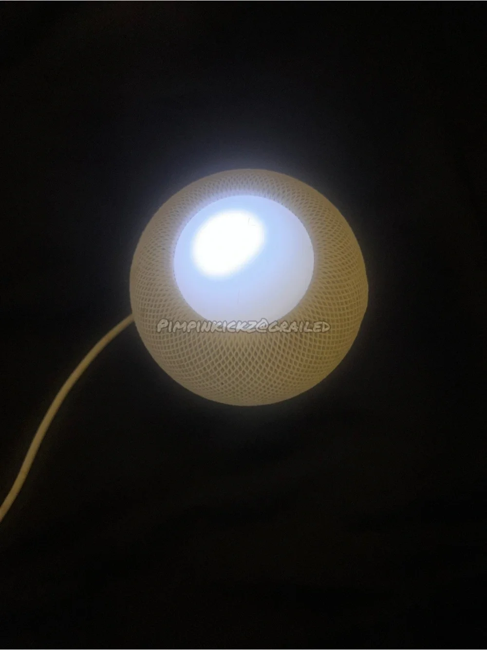 White homepod mini by apple